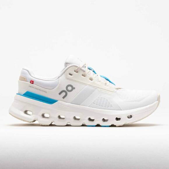 NEW ON women's cloudrunner 2 running shoes in white/horizon
